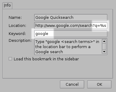Quick Search Properties
