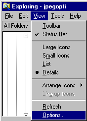 Windows Explorer View Sub-Menu